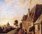 小大卫 特尼尔斯 : Village Scene